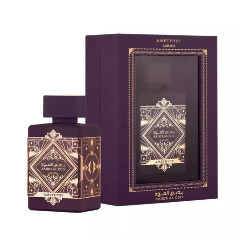 Lattafa Perfumes Bade'e Al Oud Oud Amethyst Fragrance