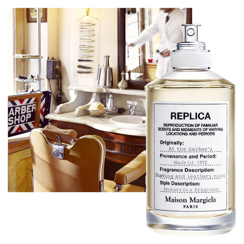 REPLICA AT THE BARBER'S EAU DE TOILETTE 10ML TRAVEL SIZE