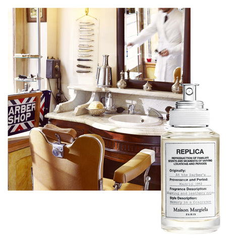REPLICA AT THE BARBER'S EAU DE TOILETTE 10ML TRAVEL SIZE